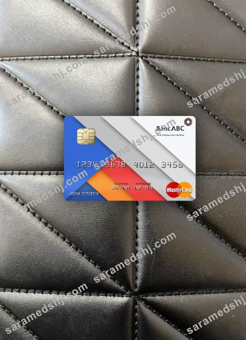 Tanzania BancABC mastercard photolook front